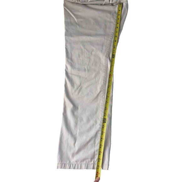 GapKhakis Mens Chino Beige Pants Size 36 With Colorful Buttons - Picture 7 of 16